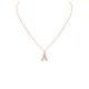 Metal Monogram Necklace